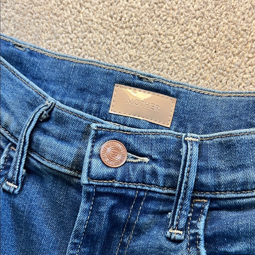 MOTHER - Lil Hustler Ankle Fray - Healing Jar Color Wash - Size - 24 / 0